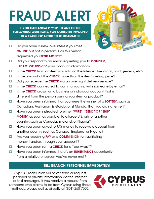fraud alert